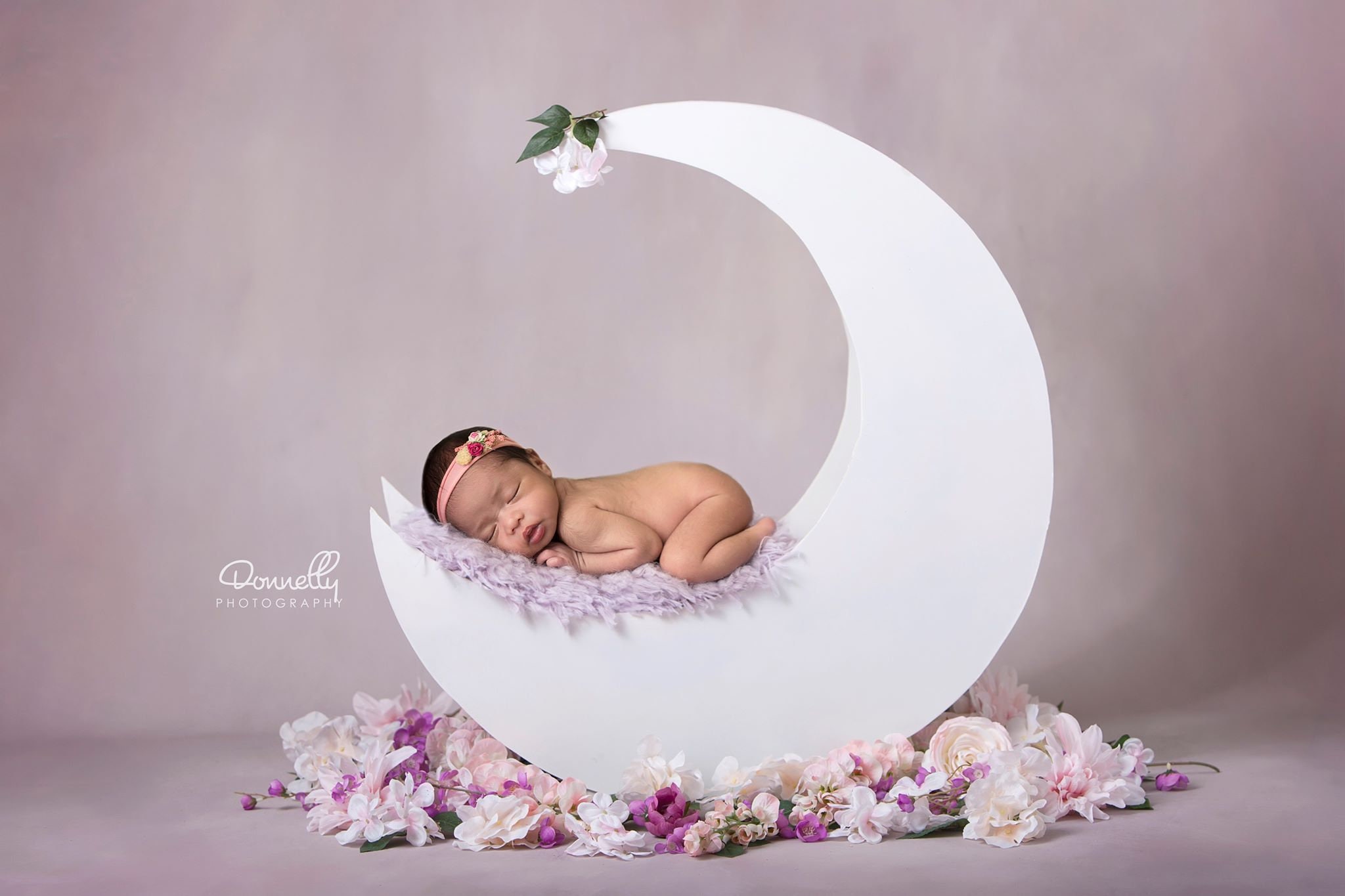 Newborn Moon Prop Digital Backdrop Newborn Digital Prop | Etsy