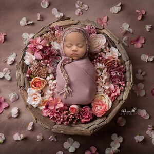 Newborn Digital Backdrop, Newborn Digital insert, Newborn Prop, Props,pink florals, Top view digital download PSD photoshop file