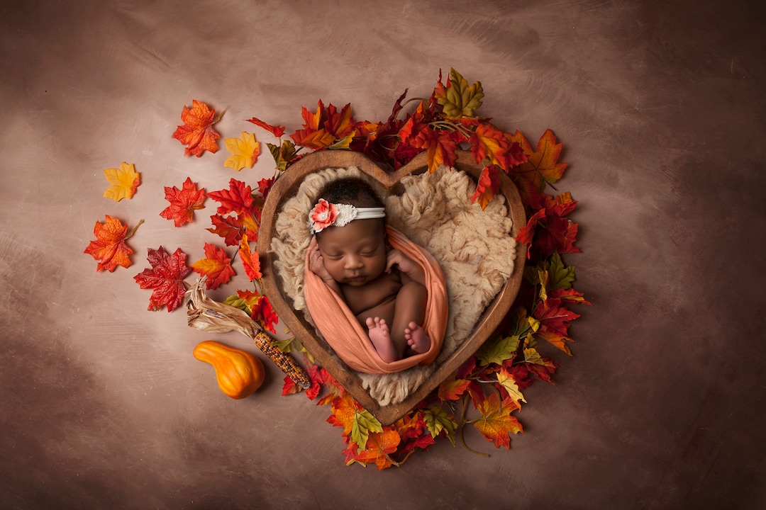 Newborn Fall Backdrop Newborn Autumn Backdrop Newborn Fall - Etsy