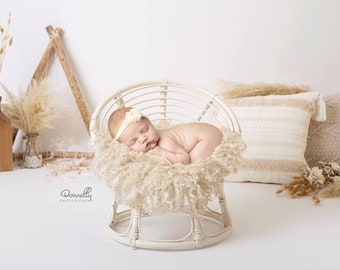 Boho Newborn digital backdrop,boho digital prop,boho prop for newborns, Newborn Digital Download, boho newborn papasan chair prop, white set