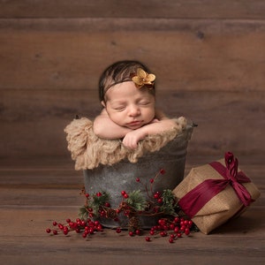 Christmas digital download, bucket with present, christmas download, christmas backdrop, christmas newborn digital