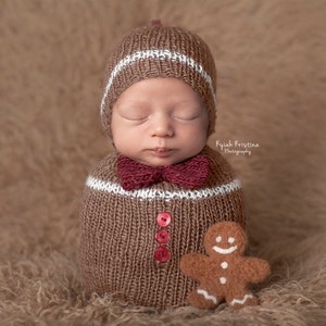 Gingerbreadman digital backdrop, gingerbreadman newborn digital prop, christmas newborn digital backdrop, christmas prop.