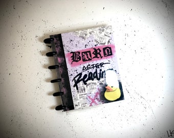 Bite Sized Planner Cover Burn After Reading