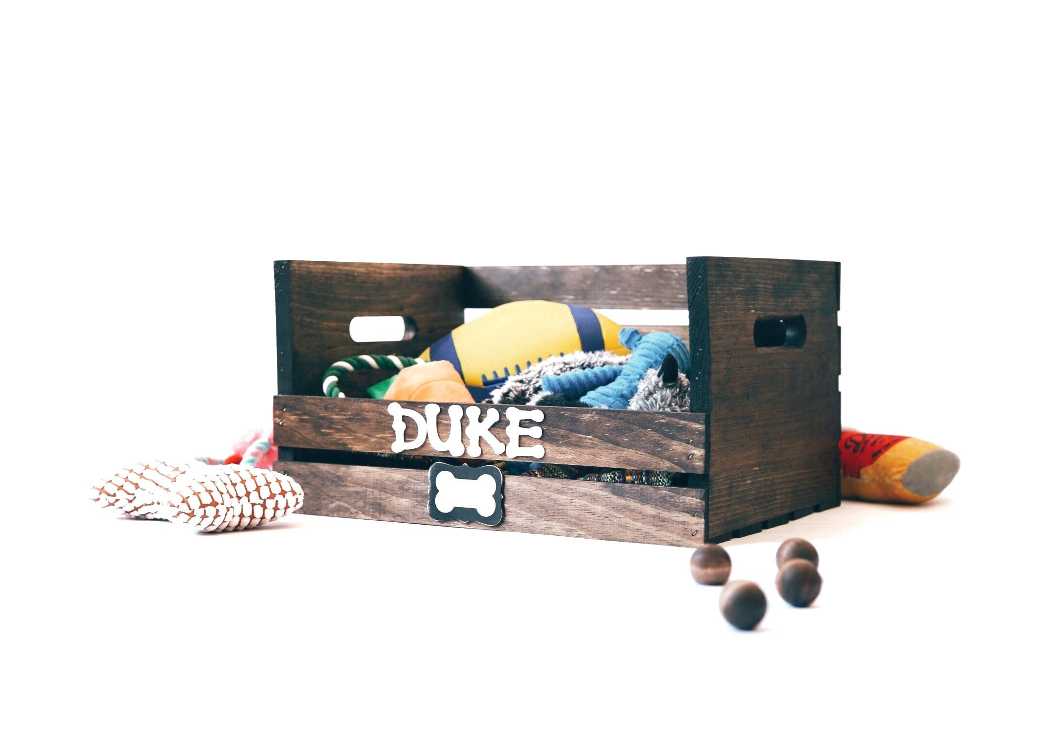 Dog Toy Box personalized Pet Storage Toy Storage Box Big Etsy