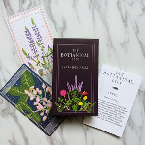 Oracle Card Spring Seeds Rabbit Seeds Bottanical Deck Expansion Pack Oracle - Etsy