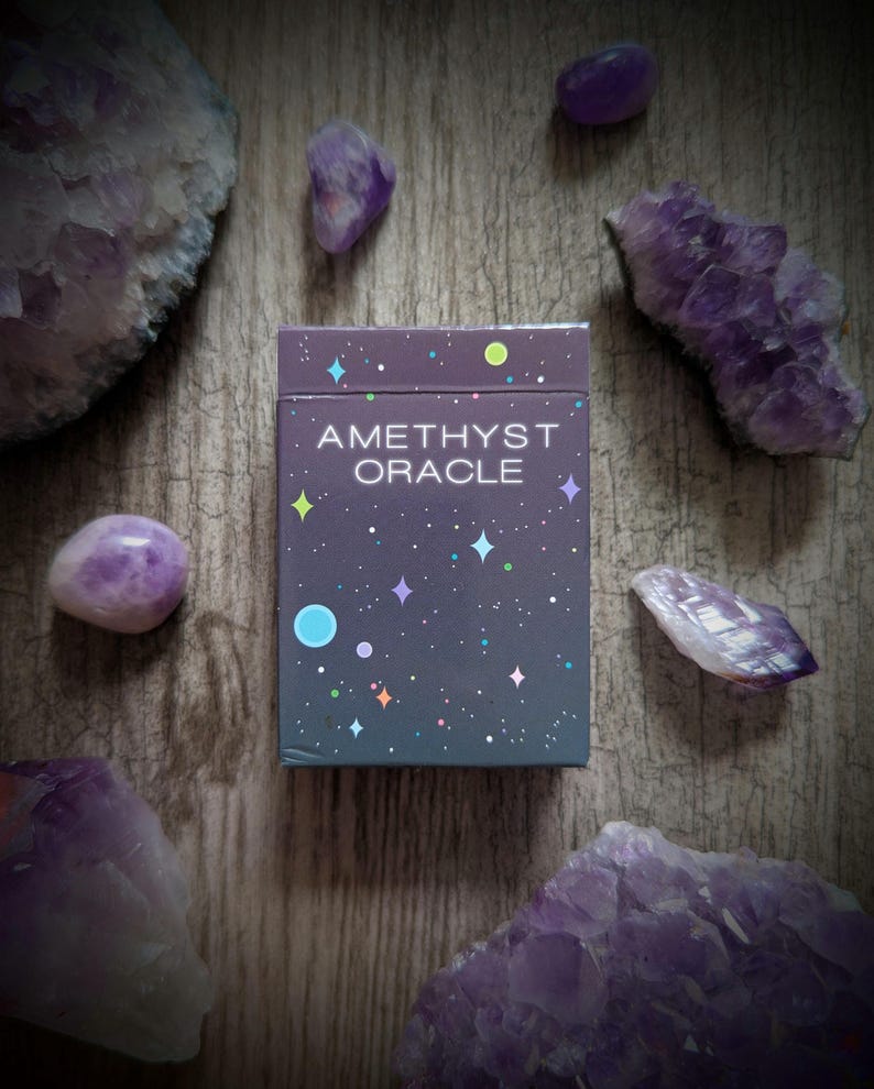 Mini Amethyst Oracle - Etsy