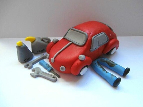 Comestible Voiture Mecanicien Outils Cake Topper Pate A Etsy Comestible Voiture Mecanicien Outils Cake Topper Pate A Etsy