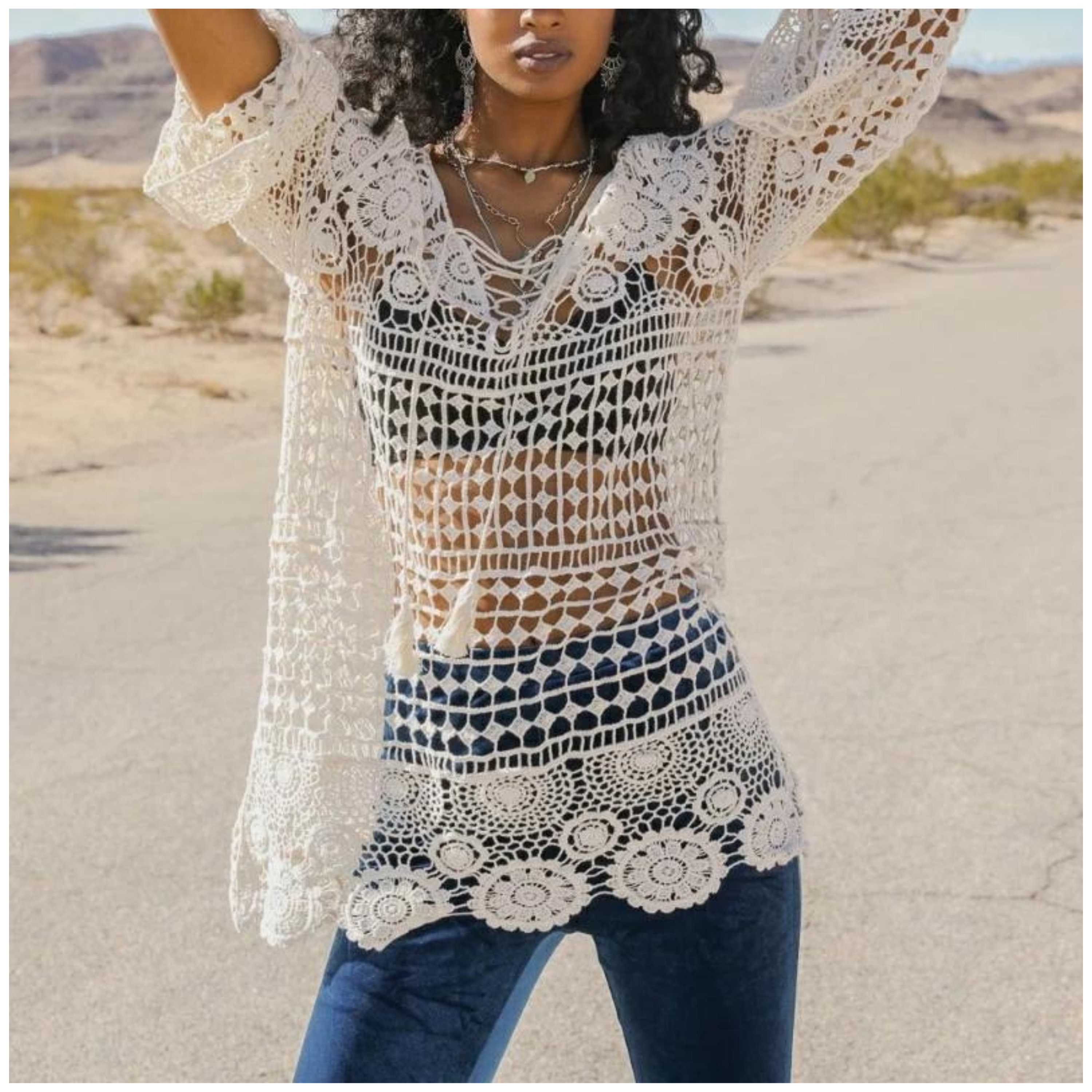 Lace Tunic - Etsy