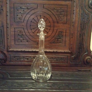 Val Saint Lambert Crystal Decanter