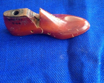 Vintage, wooden shoe mold.