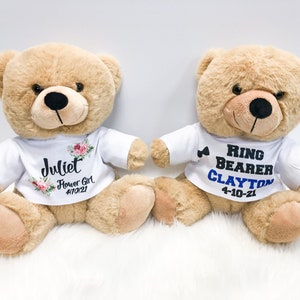 Custom Teddy Bear Tshirt, Personalized Teddy Bear, Business Logo Gifts
