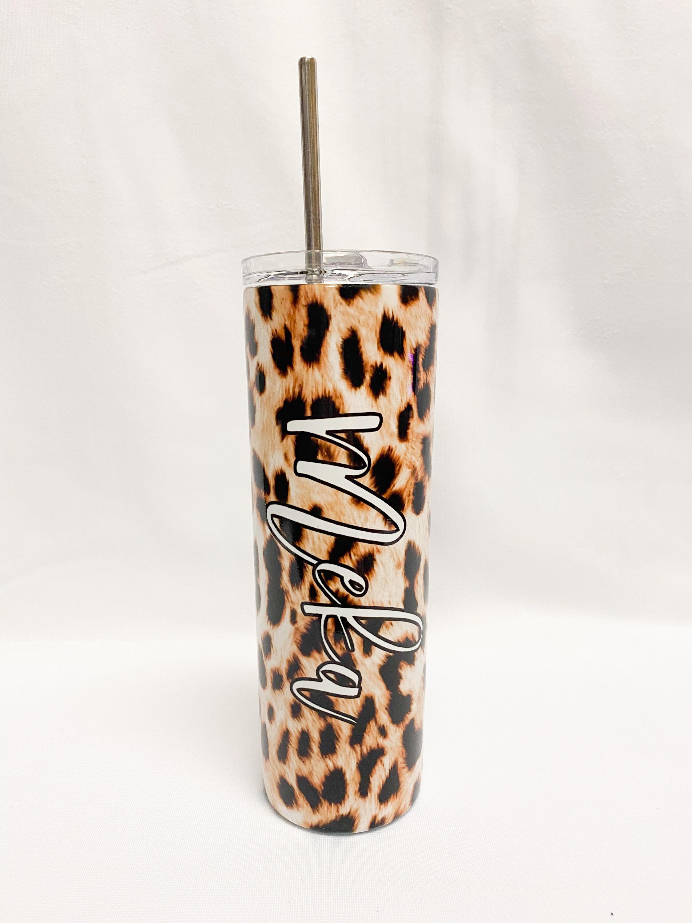 Personalized Leopard Coffee Mug Travel Coffee Cup Insulated Etsy