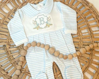 Mallard Duck Coming Home Outfit Newborn Boy Baby Shower Gift Hospital Photos