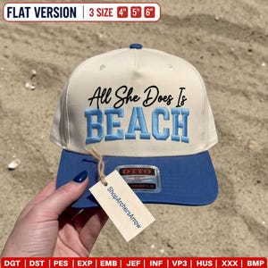 NWT! Sun Kissed Embroidered Baseball Cap - White & Light Blue! ✨? SUNKISSED main image 2