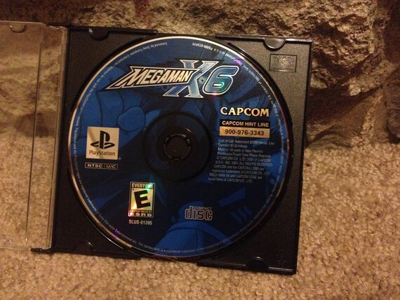 Megaman X6 Ps1 Playstation Game Rpg Etsy
