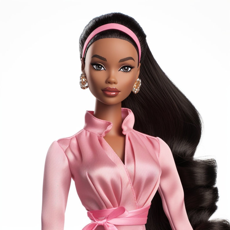 Barbie Classy Black Barbie African American Barbie Print - Etsy