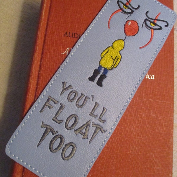 Scary Clown bookmark