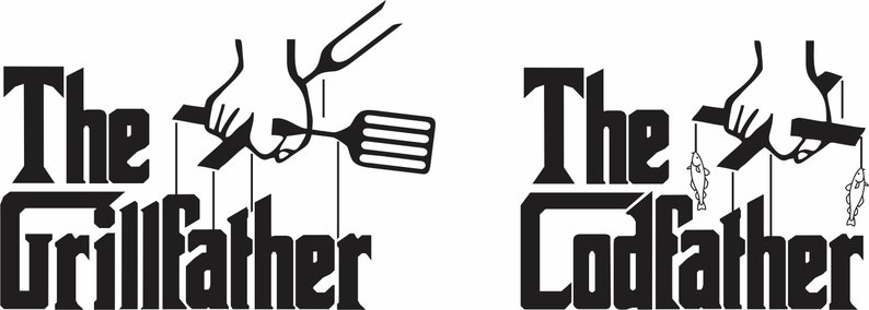 Download The GrillFather and CodFather Svg AI Eps Png PDF files for ...