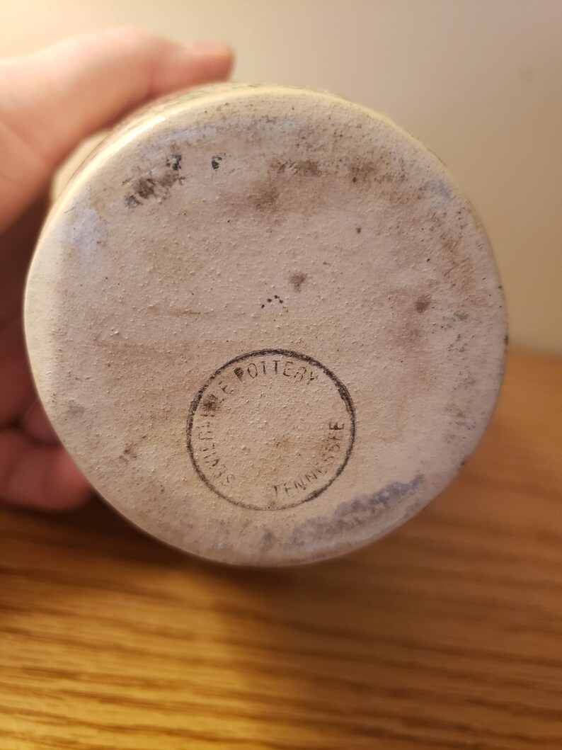 Vintage Vase Sevierville Pottery Tennessee Sky Landscape Etsy