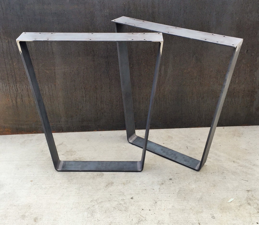 Metal Table Legs Taper Set of 2 - Etsy