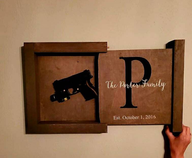 Decoración de la pared de almacenamiento oculto / | Etsy