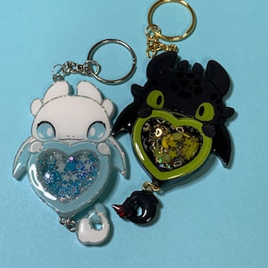 Made to Order Dragon Training Heart Shaker Dangle Tail Resin Anime Cosplay