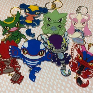 Made to Order Pocket Monster Dangle Tails Set 11 Resin Anime Cosplay Accessory