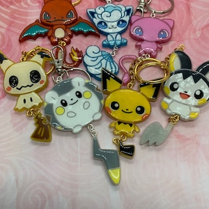 Made to Order Pocket Monster Dangle Tails Set 1 Resin Anime Cosplay