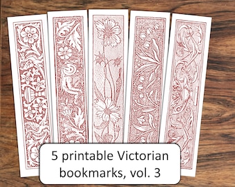 Medieval printable bookmarks for DIY party favors hostess | Etsy