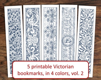 Medieval Bookmarks Printable