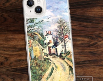 Cezanne art iPhone case with painting in fine art French Impressionism