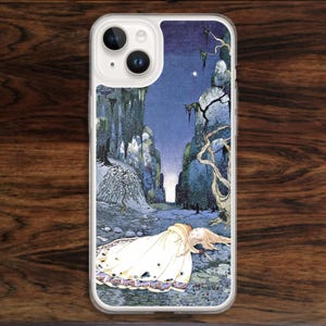 Art Deco iPhone case: Fairy tale princess, by Virginia Sterrett (17)