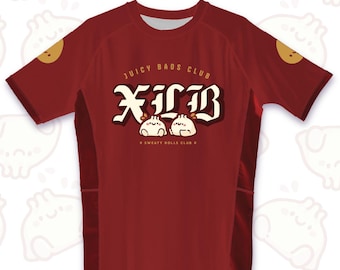 Rashguard XLB Dumpling Jiu Jitsu pour jeune Femme Homme