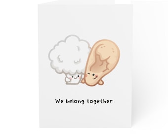 Cauliflower Ear / We Belong Together Card  |  Cute wrestling valentines card