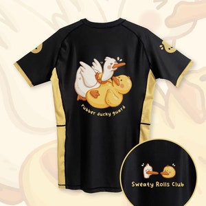 Rubber Ducky Guard BJJ Rash Guard: Jiu Jitsu Rashie