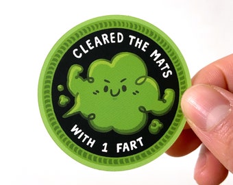 Strongest Fart Badge of Honour Sticker |  Funny BJJ sticker, Jiu Jitsu, Jujitsu