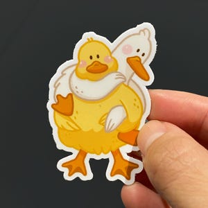 Duck Jiu Jitsu RNC Sticker | BJJ MMA Grappling Vinyl Decal