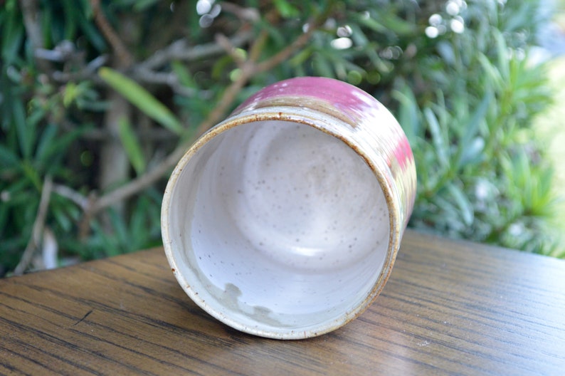 Pink Handmade Pottery Tumbler, 12oz image 9