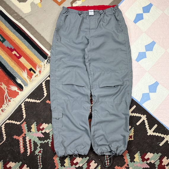 Vintage 90s Y2k Old Navy Baggy Loose Pants Paratr… - image 1