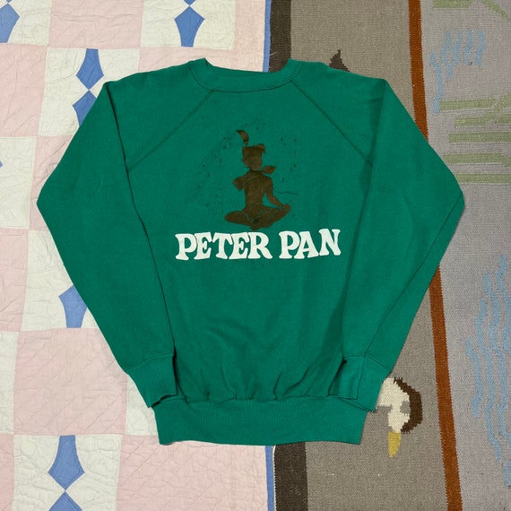 Vintage 80s 90s Peter Pan Crewneck Graphic Sweats… - image 1