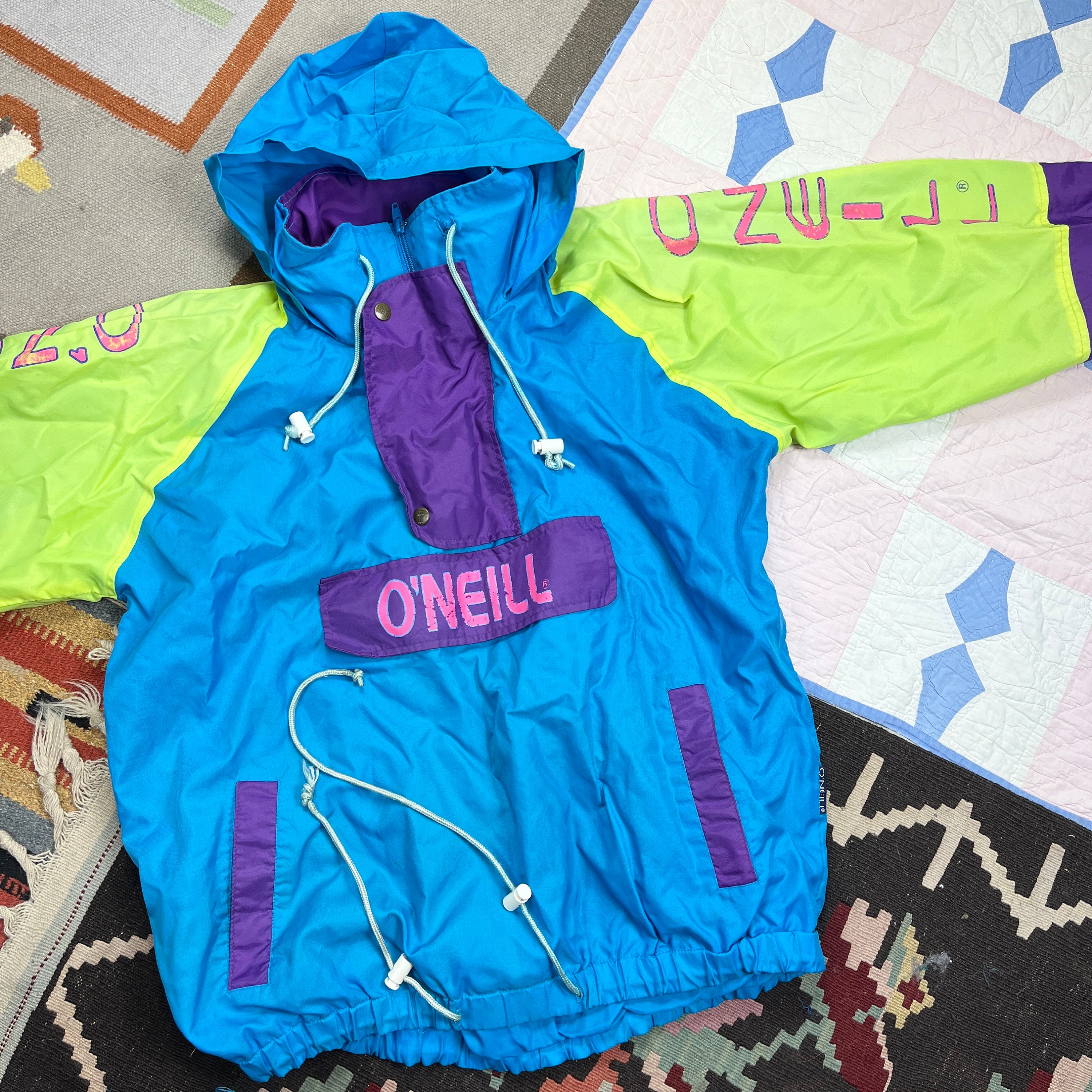 90s O’Neill nylon jacket half zip anorak il_fullxfull.5831221318_t0xe.jpg