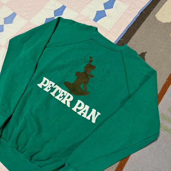 Vintage 80s 90s Peter Pan Crewneck Graphic Sweats… - image 2