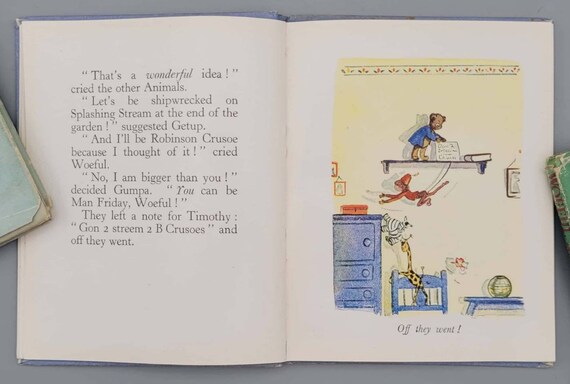 Ivy L. Wallace, Getup Crusoe, Rare Vintage 1st Edition Children's