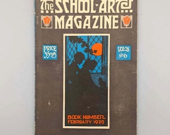 スクールアートマガジン：ブックナンバー、2月号、ヴィンテージ