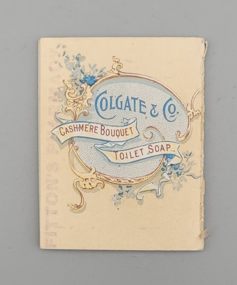 Colgate & Co. Miniature Pocket Calendar Rare Vintage Etsy