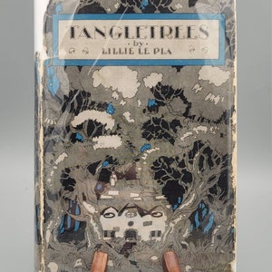 Lillie Le Pla, Tangletrees, Rare Vintage Illustrated 1st Edition Book w/ Dust Jacket (1928)