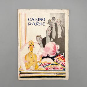 Casino De Paris, Vintage French Music Hall Souvenir Program (1923)