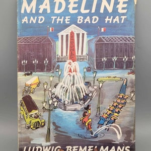 Ludwig Bemelmans, Madeline and the Bad Hat, Rare Vintage 1st Edition Kinderbuch mit Dust Jacket (1957)