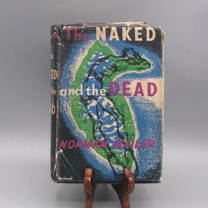 Norman Mailer, The Naked and the Dead, Rare Vintage UK 1st Edition Book w/ Dust Jacket (1949)