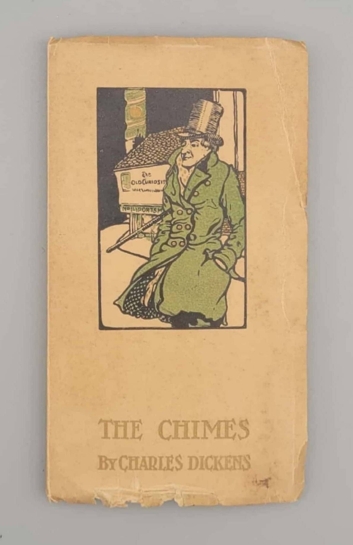 Charles Dickens, The Chimes, Rare Vintage Softcover Book - Rust Craft Company (1910)
